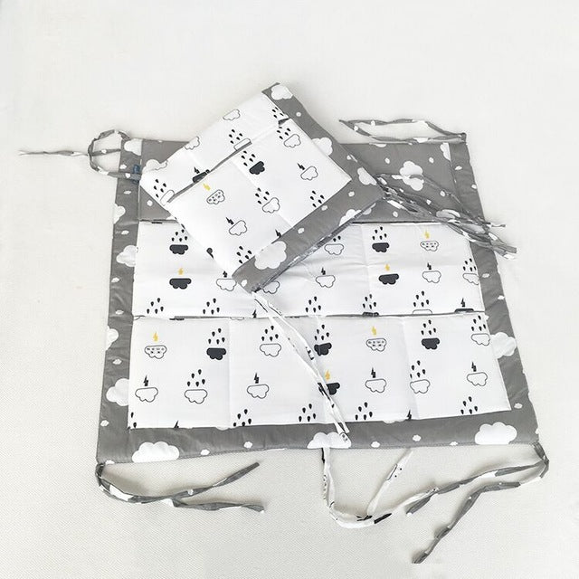 Baby Cotton Crib Bedding Set