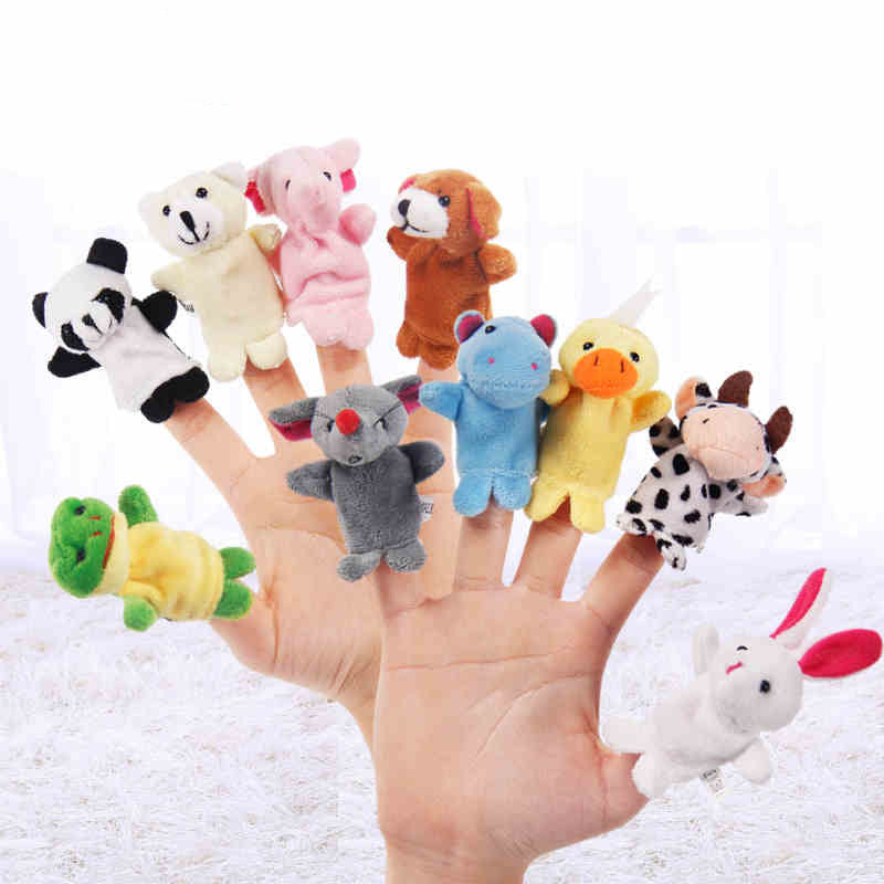 Velvet Finger Puppet Toy