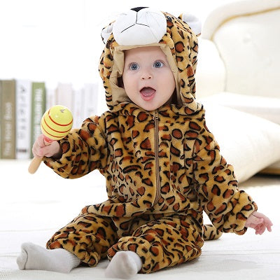 Cartoon pajamas warm winter