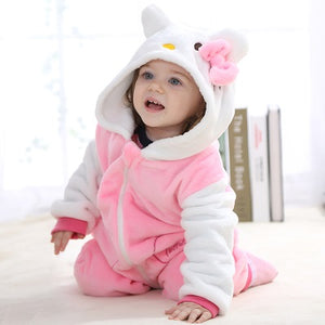 Cartoon pajamas warm winter