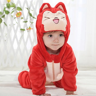 Cartoon pajamas warm winter