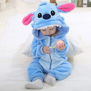 Cartoon pajamas warm winter