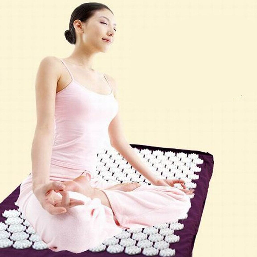 Purple Yoga Acupressure Mat